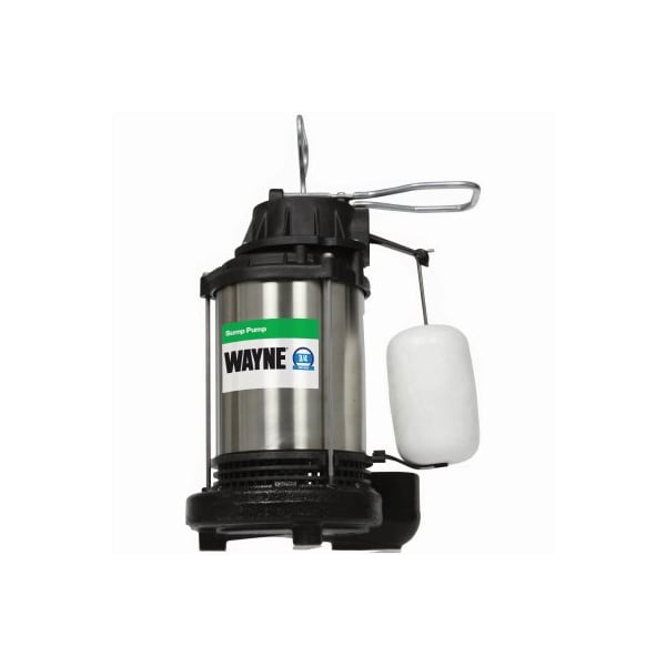 Wayne Water Systems 34HP CI SS Sump Pump CDU980E Zoro